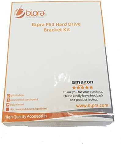 Bipra Kit de support pour disque dur Sony PlayStation 3 PS3 Caddy Cradle Super Slim avec HDD - Les supports de montage et disque dur - Disque dur pour PS3 Super Slim (12 Go, CECH-4004A) - Exclusivement disponible par Bipra 500GB FBA Fiche Technique et Prix au Maroc