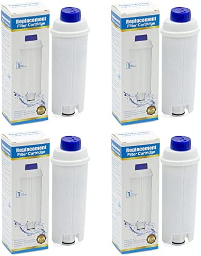 4 Pack DLSC002 Filtre à eau Compatible Delonghi Magnifica, Dinamica, Autentica, Primadonna et toutes les Séries ECAM, ESAM, ETAM, BCO, EC Machines à café Avis, Fiche Technique et Prix au Maroc