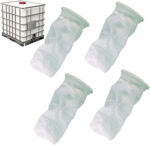 IBC Lot de 4 filtres IBC lavables pour réservoir IBC, accessoires de filtre à eau de pluie, filtre de rechange en nylon pour DN75 Kit de filtration IBC Réservoir d'eau de pluie Avis, Fiche Technique et Prix au Maroc