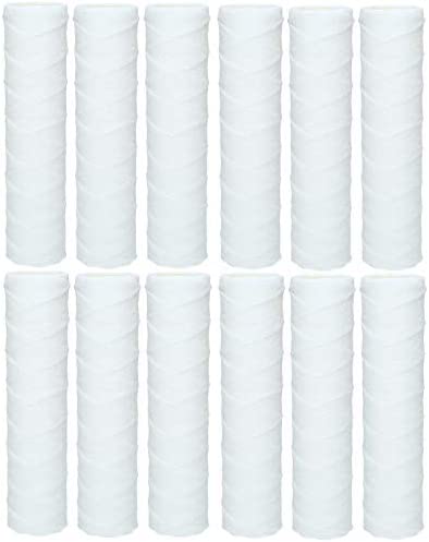 10x Wessper Cartouche Sédiment Bobinée pour l'osmose inverse, l'eau alimentée par le pôle et la filtration des particules - 5 microns Avis, Fiche Technique et Prix au Maroc