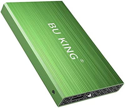 BU KING Disque Dur Externe USB 3.0 Disque Dur HD 1T Périphérique de Stockage Externe 2,5 "Lecteur Flash PS4 TV Vert Fiche Technique et Prix au Maroc