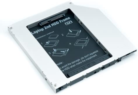 QUMOX SATA 2.5" Hard Drive Caddy Support Caddy Disque Dur 2.5" 9.5mm SSD HDD Adaptateur aportables Laptop SSD Bay Disque Dur Baie Fiche Technique et Prix au Maroc