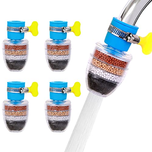 4 pièces Rond à Charbon filtre de robinet Cuisine Filtration Le Charbon Actif filtreRobinet de Maison PurificateurHome Eau Robinet FiltresRobinet Filtre à Eau Purificateur pour CuisineSalle de Bains Avis, Fiche Technique et Prix au Maroc