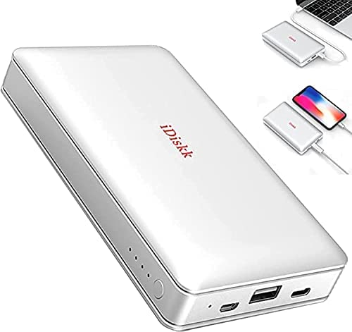 iDiskk Disque Dur Externe certifié MFi 1 to (1000 Go) pour iPhone, Clé Photo pour iPad/iPhone, Stockage de mémoire HDD iPhone Compatible avec iOS, Mac Nouvel iPad Pro PC et téléphones Android Fiche Technique et Prix au Maroc