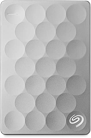 Seagate Backup Plus Ultra Slim 2 To, Disque dur externe portable HDD, Platine, USB 3.0, pour PC portable et Mac, abonnement de 2 mois à Adobe CC pour la Photo (STEH2000200) Fiche Technique et Prix au Maroc