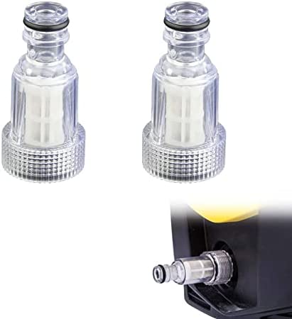 Filtre à Eau pour Nettoyeur Haute Pression, Filtre d'admission d'eau pour Nettoyeur Haute Pression, Convient pour Les raccords de Jardin, Transparent Avis, Fiche Technique et Prix au Maroc