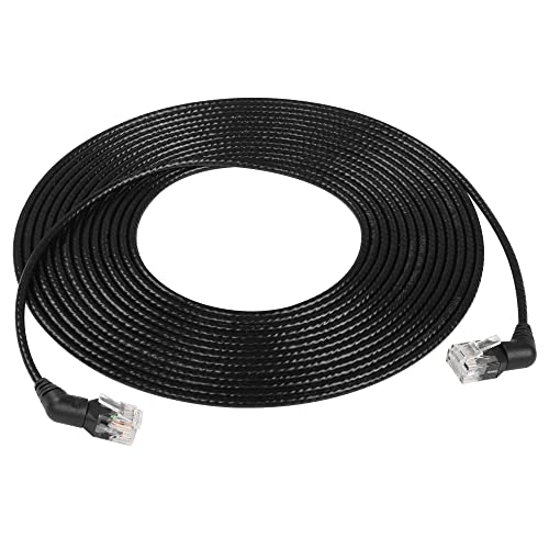 SinLoon Câble Ethernet Cat6a 360 ° Angle droit vers angle droit Câble LAN haute vitesse 10 Gbps pour routeur, modem, PC, commutateurs, concentrateur, ordinateur portable (5M) Avis, Fiche Technique et Prix au Maroc