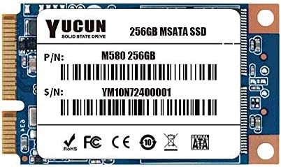 YUCUN MSATA III Disque Flash SSD 256 Go Interne Solid State Drive 256GB Fiche Technique et Prix au Maroc