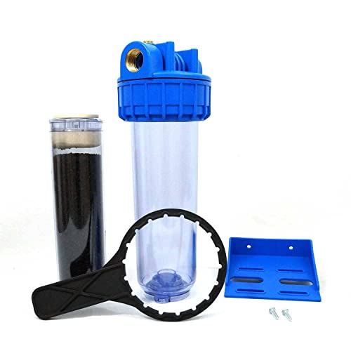 Porte Filtre à Eau 9"3/4 Simple avec Cartouche Filtre mauvais goût, odeurs et chlore Raccord 1" (26x34) Filtre Domestique Fabrication Française Avis, Fiche Technique et Prix au Maroc