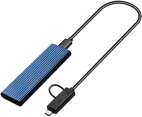 Myya Adaptateur de châssis SSD M.2 NVMe USB3.1 GEN2 10 Gbit/s, double protocole, convient pour le boîtier de disque dur haute vitesse M.2/Ngff- M.2, convient pour SSD 2230/2242/2260/2280 Fiche Technique et Prix au Maroc