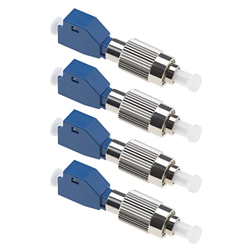 be in your mind 4pcs Adaptateur de Localisateur de Défaut Visuel Connecteur de Fibre Optique Monomode FC/UPC Mâle vers Convertisseur Femelle LC/UPC pour Maintenance du Réseau Optique Avis, Fiche Technique et Prix au Maroc