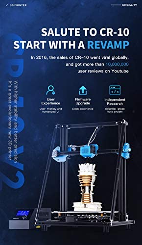 Alician CRALITY CR-10 V2 Imprimante 3D Imprimante de Gravure Laser FDM 350w Fiche Technique et Prix au Maroc