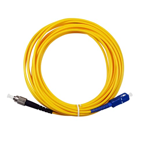 CHB Simplex Câble de raccordement à fibre optique SC LC FC ST E2000 APC UPC monomode OS2 9/125 Jaune 3 m Avis, Fiche Technique et Prix au Maroc