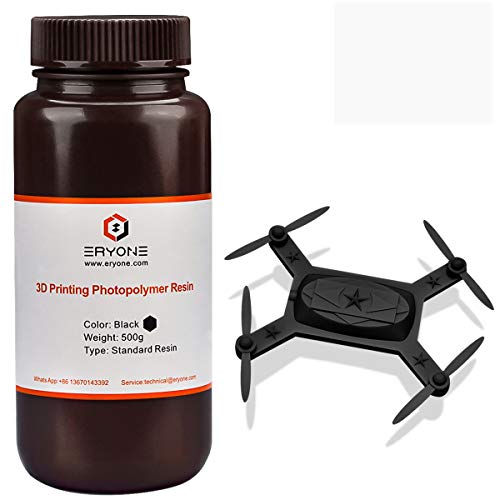 ERYONE 405 Nm Résine UV pour Imprimantes 3D DLP LCD Photopolymère Noir 500g Fiche Technique et Prix au Maroc