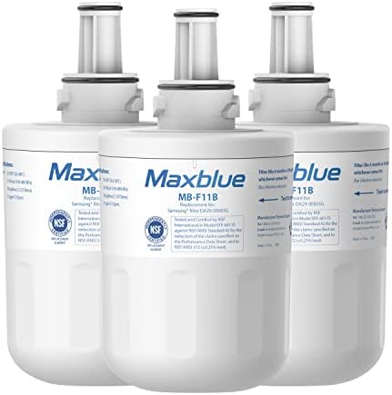 Maxblue DA29-00003G Filtre à Eau pour Samsung Aqua Pure Plus DA29-00003G, DA29-00003B, DA29-00003A, DA97-06317A, DA61-00159A, HAFCU1/XAA, HAFIN2/EXP, APP100, WSS-1, WF289, Forfait Peut Varier (3) Avis, Fiche Technique et Prix au Maroc