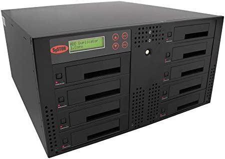 Systor 1 à 8 SATA 150MB/s Rackmount HDD SSD Duplicateur/assainisseur - Disque Dur 3.5" et 2.5" Disque Dur à état Solide Double Port Hot Swap (SYS08HD150RM-DP) Fiche Technique et Prix au Maroc