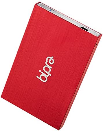 Bipra Disque Dur Externe Portable 2,5 USB 2.0 FAT32, Couleur Rouge 1 to Fiche Technique et Prix au Maroc