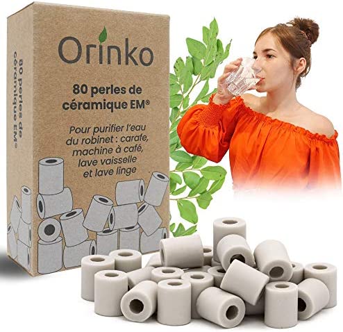 Perles de Céramique EM x80 - Améliorent la Qualité de l’Eau - Réduises Les Dépôts Calcaires - Adapté pour Machine à Laver et pour Carafes, Bouteilles, Cafetières Avis, Fiche Technique et Prix au Maroc