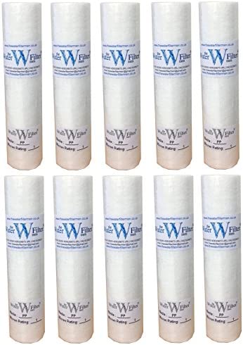 The Water Filtre Hommes 10x10 "PP (1Mic) Osmosis inverse 10" PP Cartouche de filtre à angles de particules de sédiment, 1 micron, paquet de 10 Avis, Fiche Technique et Prix au Maroc