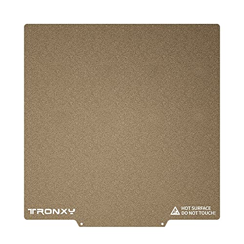 TRONXY Plaque d'impression PEI - Imprimante 3D flexible PEI - Feuille 330 x 330 mm - Plaque de construction PEI amovible pour X5SA/X5SA PRO - Modèle facile à enlever Fiche Technique et Prix au Maroc
