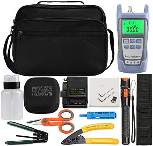 Osairous 16pcs/kit Outils à Fibre FTTH avec Photomètre Fibre Optique, Cliveuse Fibre Optique AUA-60S, Localisateur visuel de défauts 10 km Avis, Fiche Technique et Prix au Maroc