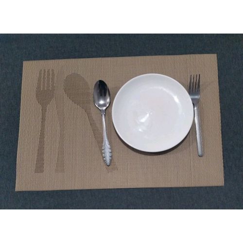 6 Pcs Sets de Table Anti-Glissant en PVC Napperon Lavables
 Fiche Technique et Prix au Maroc