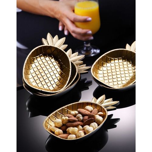 6 assiettes à gâteau de Table forme ananas plateau pour Dessert cookies fruits ..
 Fiche Technique et Prix au Maroc