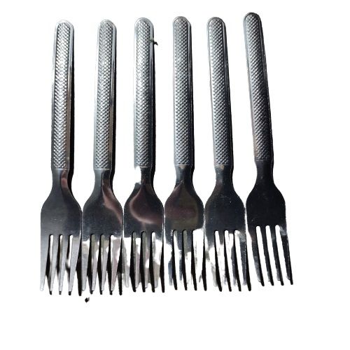 6 fourchettes en petit métal inox pour manger
 Fiche Technique et Prix au Maroc