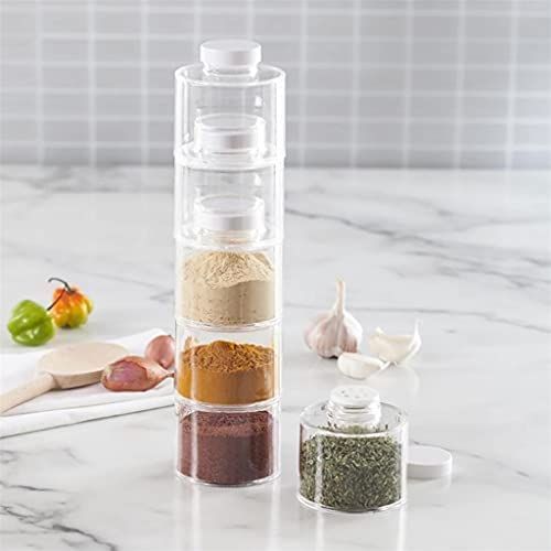 6PCS Boîtes de Rangement d'épices Spice Tower
 Fiche Technique et Prix au Maroc