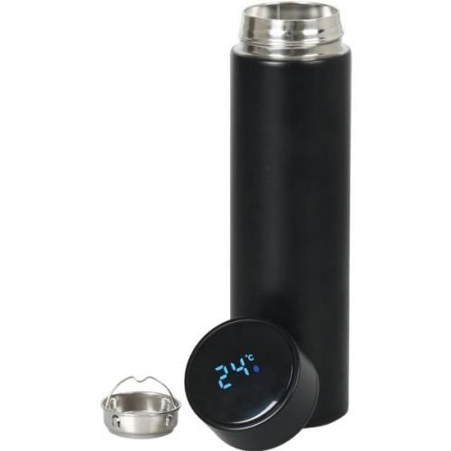 Bouteille thermos isotherme de 0.5L Acier inoxydable, Thermos  à température LED
 Fiche Technique et Prix au Maroc