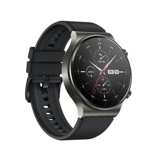 Bracelet de rechange en silicone 22mm Noir Pour Huawei Watch GT3 46mm, GT 2 GT2 Pro
 Fiche Technique et Prix au Maroc