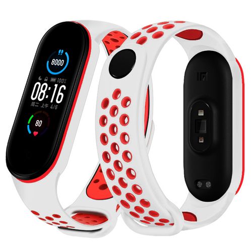 Bracelet de remplacement pour Xiaomi Mi bande 5 sangle souple Silicone Bracelet
 Fiche Technique et Prix au Maroc