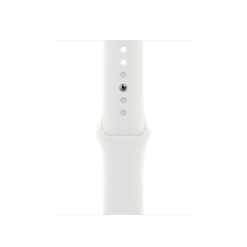 Bracelet pour Apple Watch en Silicone Blanc Pour Série 6 42 MM
 Fiche Technique et Prix au Maroc