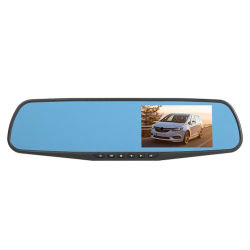 Caméra de tableau de bord rétroviseur HD 1080p double objectif
 Fiche Technique et Prix au Maroc