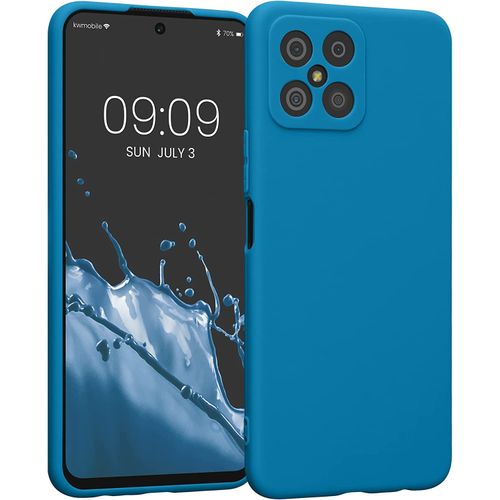 Case Coque pour Honor X8 4g protection antichoc en Silicone liquide ٍ Bleu
 Fiche Technique et Prix au Maroc