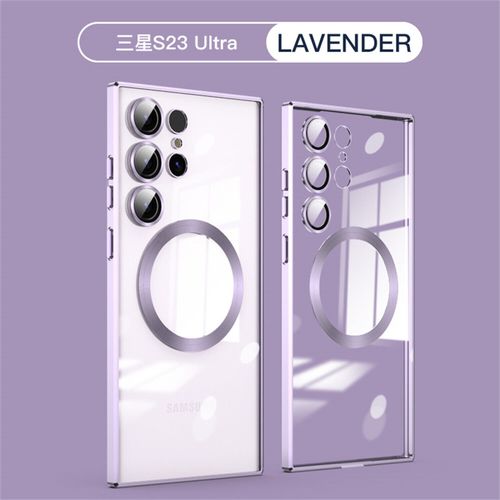 Case Coque pour Samsung S23 Ultra Magsafe -mauve
 Fiche Technique et Prix au Maroc
