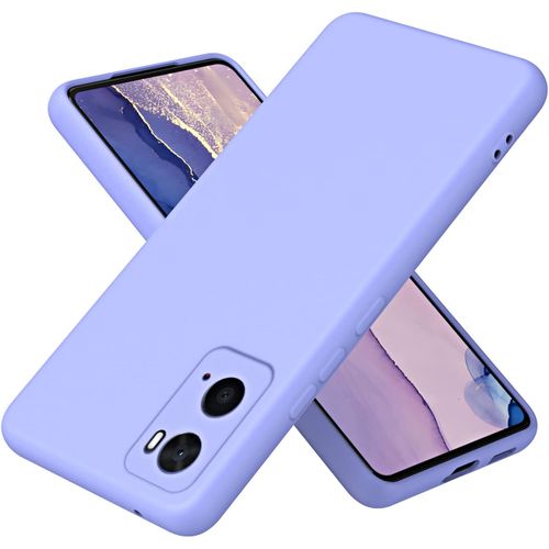 Case Coque pour oppo A76 4g protection antichoc en Silicone liquide Mauve
 Fiche Technique et Prix au Maroc