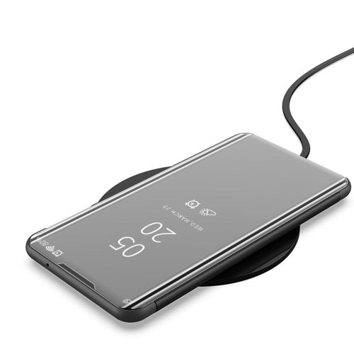 Clear View Coque Pour Samsung Galaxy A02 Mirror Leather Case Noir
 Fiche Technique et Prix au Maroc