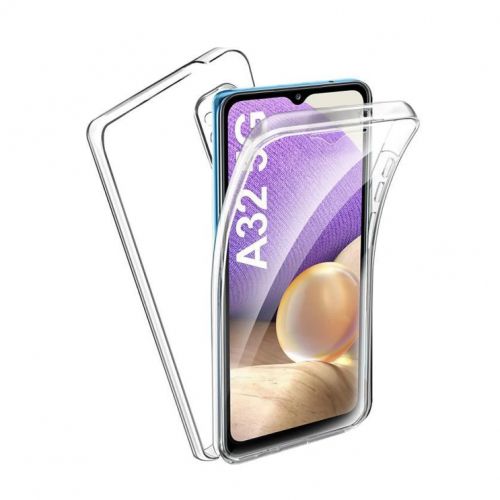 Coque 360 pour Samsung Galaxy A32 5G Protection intégrale arrière PC Case et Avant Transparente
 Fiche Technique et Prix au Maroc