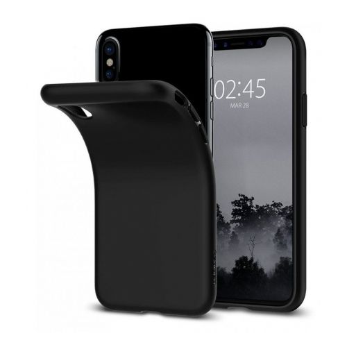 Coque Silicone Noir Simple pour iPhone X
 Fiche Technique et Prix au Maroc