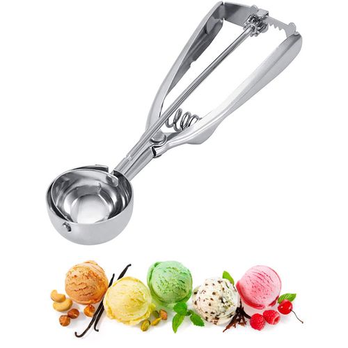 Cuillère à Crème Glacée Cuillère à Glace en Acier Inoxydable Ice Cream Scoop
 Fiche Technique et Prix au Maroc