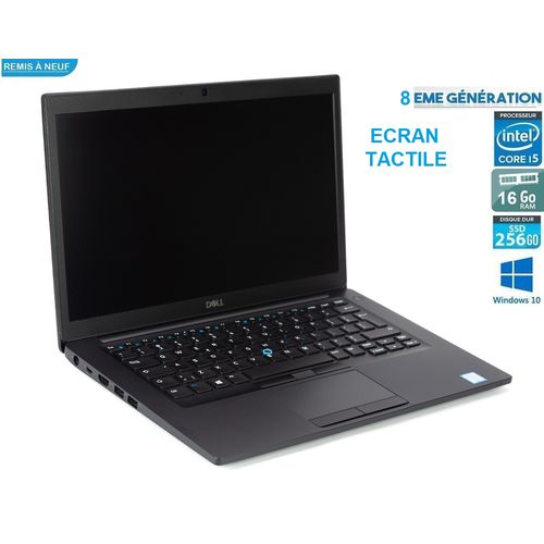 DELL LATITUDE 7490-Core i5-8250U / 16 Go / 256 Go SSD /14' FHD-Tactile - Remis a neuf
 Fiche Technique et Prix au Maroc
