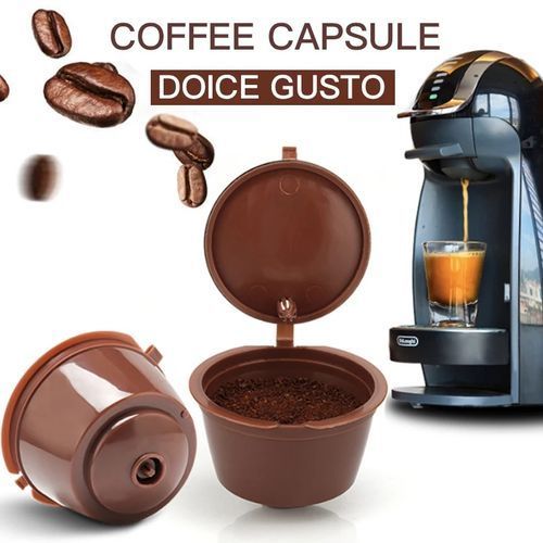 Dolce Gusto Capsule Réutilisables Compatibles avec les Machines Nescafe Dolce Gusto
 Fiche Technique et Prix au Maroc