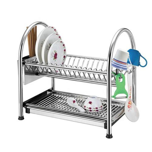 Égouttoir à vaisselle en acier inoxydable, organisateur au-dessus de l'évier
 Fiche Technique et Prix au Maroc