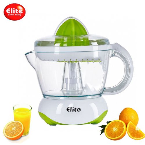 Elite Presse Agrumes Electrique 40W Réservoir amovible de 1L Presse Orange & Citron
 Fiche Technique et Prix au Maroc