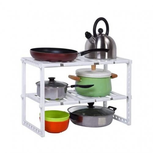 Étagère de cuisine - 2 niveaux réglables
 Fiche Technique et Prix au Maroc