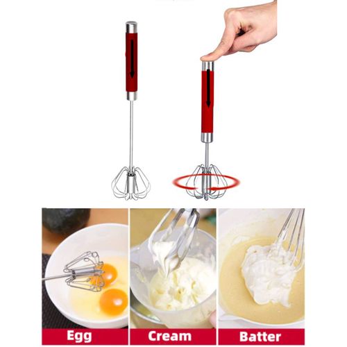 Fouets Semi-automatique en acier inoxydable, mélangeur manuel, Batteur de crème,œufs...
 Fiche Technique et Prix au Maroc