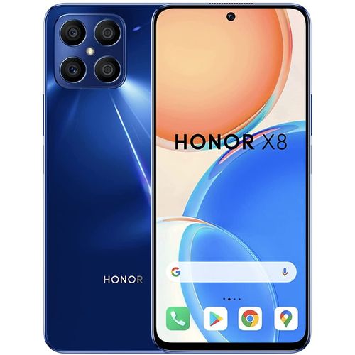 Honor X8 (6GB -128GB) Snapdragon 680 -5000 mAh - 64MP- NFC - Bleu
 Fiche Technique et Prix au Maroc