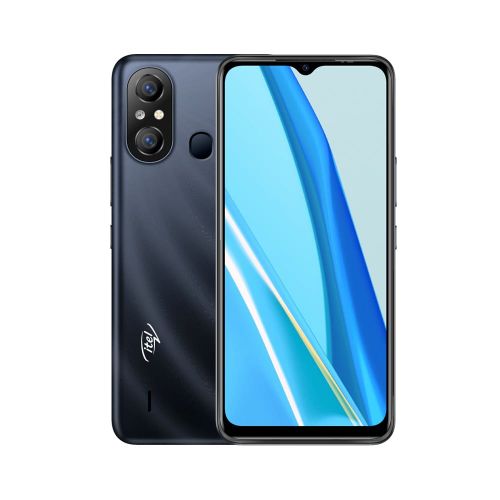 Itel A49 - 6.6" - 2GO, 32GO - 5MP - Starry black
 Fiche Technique et Prix au Maroc