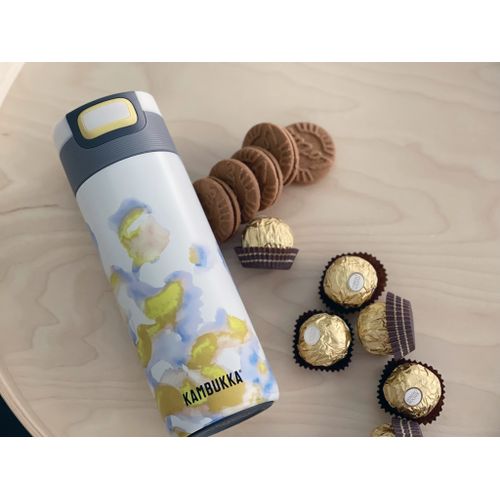 Kambukka Thermo-Mug 500ml ETNA avec couvercle Snapclean® jungle sunrise
 Fiche Technique et Prix au Maroc